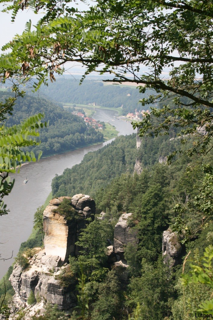 Besuch der Bastei in der sächsichen Schweiz