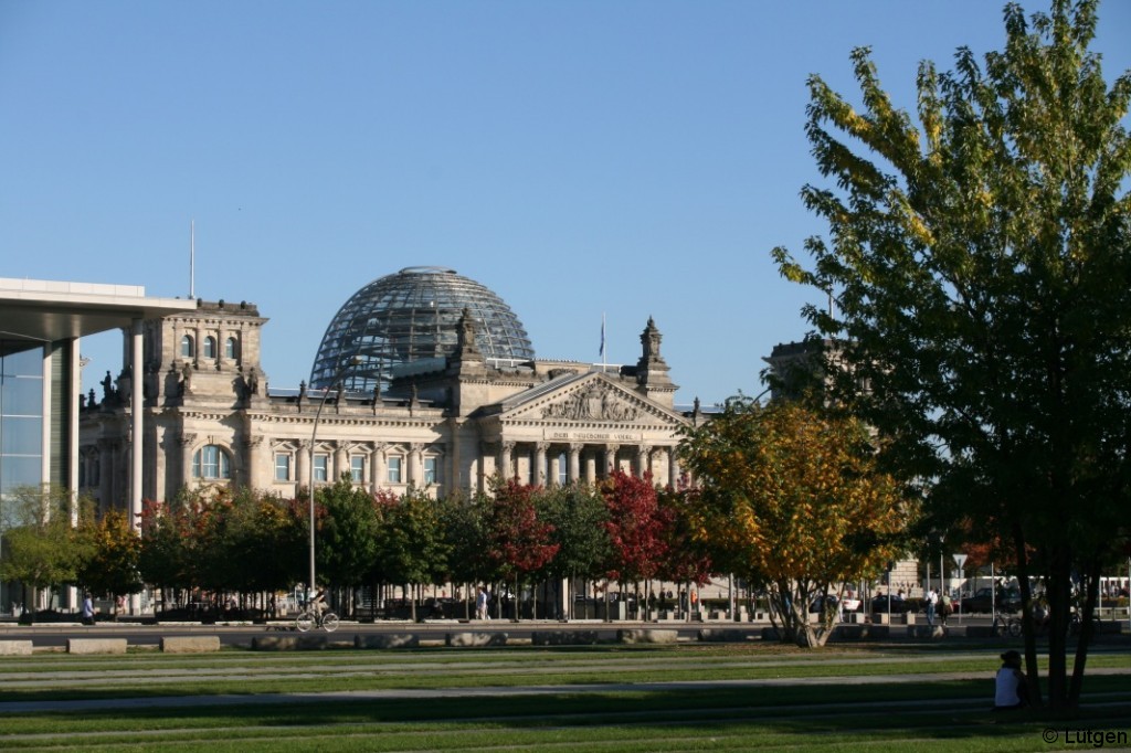 Blick auf den Reichstag