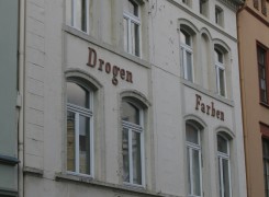 Hausaufschriften in Wismar